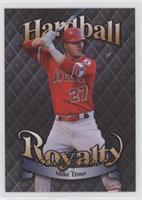 1998-99 Roundball Royalty Design - Mike Trout #/835