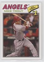 1977 Topps Baseball Design - Mike Trout #/1,502