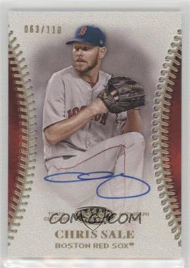 2018 Topps Tier One - Autographs #T1A-CS - Chris Sale /110