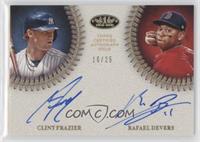 Rafael Devers, Clint Frazier #/25