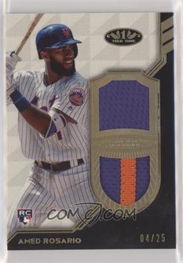 2018 Topps Tier One - Tier One Relics - Dual Patch #T1DR-AR - Amed Rosario /25