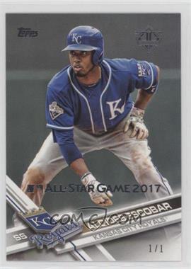 2018 Topps Transcendent Party - Stamped Buybacks #17TAG-338 - Alcides Escobar (2017 Topps All Star Game) /1