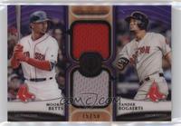 Mookie Betts, Xander Bogaerts #/50