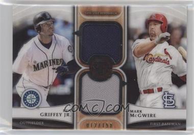2018 Topps Tribute - Dual Relics #DR-GM - Ken Griffey Jr., Mark McGwire /150