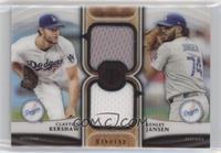 Clayton Kershaw, Kenley Jansen #/150