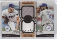 Clayton Kershaw, Kenley Jansen #/150