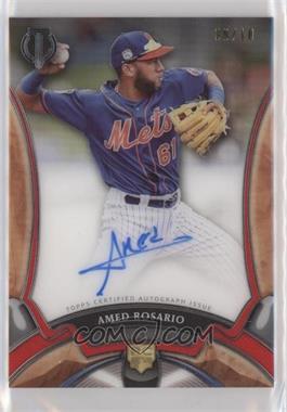 2018 Topps Tribute - League Inauguration Autographs - Red #LA-AR - Amed Rosario /10 [EX to NM]