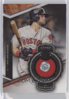 2018 Topps Tribute - Stamp of Approval Relics #SOA-AB - Andrew Benintendi /150