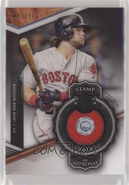 2018 Topps Tribute - Stamp of Approval Relics #SOA-AB - Andrew Benintendi /150