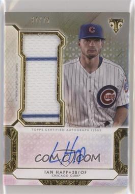 2018 Topps Triple Threads - Autograph Single Jumbo Relics - Silver #UAJR-IH - Ian Happ /75