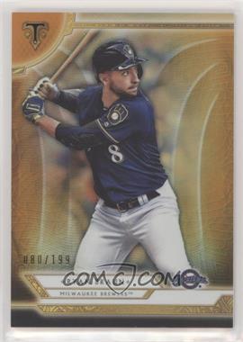 2018 Topps Triple Threads - [Base] - Amber #45 - Ryan Braun /199