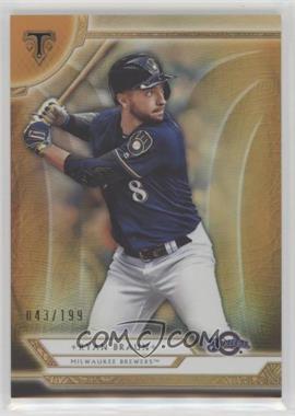 2018 Topps Triple Threads - [Base] - Amber #45 - Ryan Braun /199