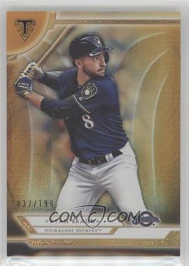 2018 Topps Triple Threads - [Base] - Amber #45 - Ryan Braun /199