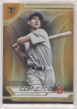 2018 Topps Triple Threads - [Base] - Amber #64 - Ted Williams /199