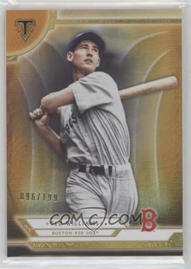 2018 Topps Triple Threads - [Base] - Amber #64 - Ted Williams /199