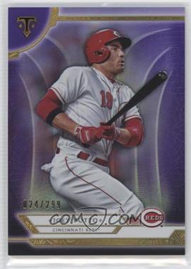 2018 Topps Triple Threads - [Base] - Amethyst #10 - Joey Votto /299