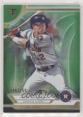 2018 Topps Triple Threads - [Base] - Emerald #90 - Alex Bregman /259