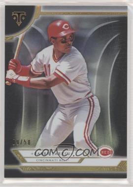 2018 Topps Triple Threads - [Base] - Onyx #95 - Barry Larkin /50