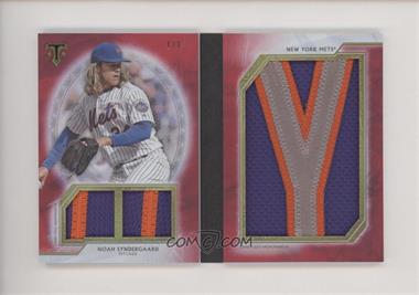 2018 Topps Triple Threads - Letter Plus Relic Booklets - Ruby #LPR-NS - Noah Syndergaard /1