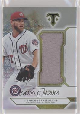 2018 Topps Triple Threads - Single Jumbo Relics - Silver #SJR-SS2 - Stephen Strasburg /27