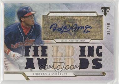 2018 Topps Triple Threads - Triple Threads Autographed Relics #TTAR-RA2 - Roberto Alomar /18