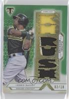 Khris Davis #/18