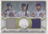 Javier Baez, Anthony Rizzo, Addison Russell #/27