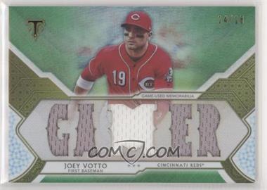 2018 Topps Triple Threads - Triple Threads Relics - Emerald #TTR-JVO3 - Joey Votto /18