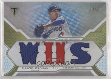 2018 Topps Triple Threads - Triple Threads Relics - Silver #TTR-MS4 - Marcus Stroman /27