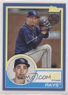 2018 Topps Update Series - 1983 Topps Design - Blue #83-40 - Blake Snell