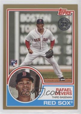 2018 Topps Update Series - 1983 Topps Design - Gold #83-47 - Rafael Devers /50