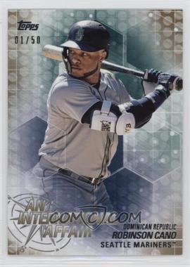 2018 Topps Update Series - An International Affair - Gold #IA-20 - Robinson Cano /50