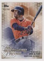 Jose Altuve #/50