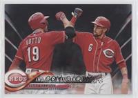 Thunder & Lightning (Joey Votto & Billy Hamilton) #/67