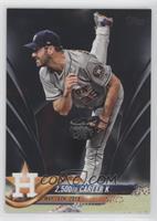 Checklist - Justin Verlander - 2,500th Career K (May 16th, 2018) #/67