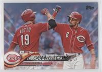 Thunder & Lightning (Joey Votto & Billy Hamilton) #/50