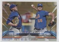 Rookie Combos - P.J. Conlon, Corey Oswalt #/2,018