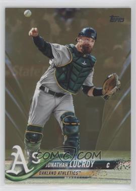 2018 Topps Update Series - [Base] - Gold #US187 - Jonathan Lucroy /2018