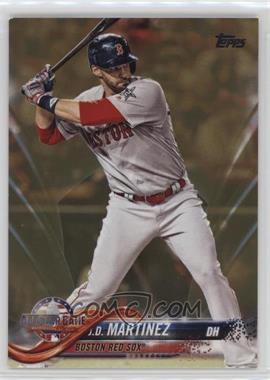 2018 Topps Update Series - [Base] - Gold #US23 - All-Star - J.D. Martinez /2018