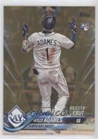 Rookie Debut - Willy Adames #/2,018