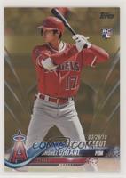 Rookie Debut - Shohei Ohtani #/2,018