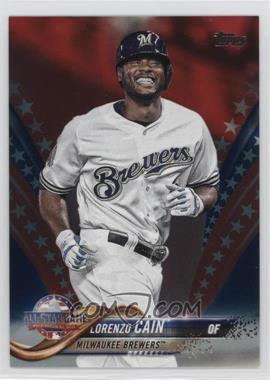 2018 Topps Update Series - [Base] - Independence Day #US186 - All-Star - Lorenzo Cain /76