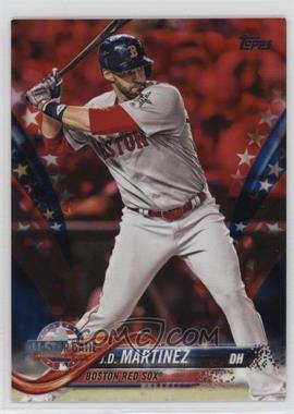 2018 Topps Update Series - [Base] - Independence Day #US23 - All-Star - J.D. Martinez /76