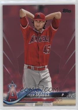 2018 Topps Update Series - [Base] - Mother's Day Hot Pink #US127 - Tyler Skaggs /50