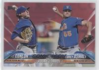 Rookie Combos - P.J. Conlon, Corey Oswalt #/50