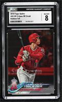 Checklist - 3-Game HR Streak (April 3rd-6th, 2018) [CGC 8 NM/Mint]