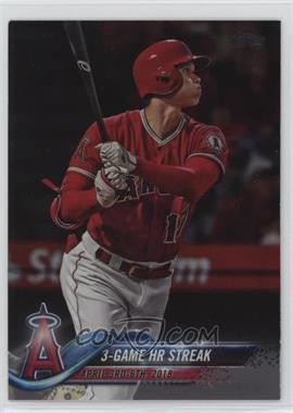 2018 Topps Update Series - [Base] - Rainbow Foil #US189 - Checklist - 3-Game HR Streak (April 3rd-6th, 2018)