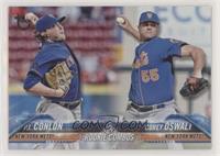 Rookie Combos - P.J. Conlon, Corey Oswalt #/99