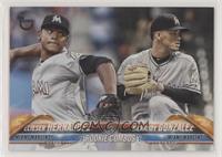 Rookie Combos - Elieser Hernandez, Merandy Gonzalez #/99