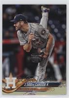 Checklist - Justin Verlander - 2,500th Career K (May 16th, 2018) #/99